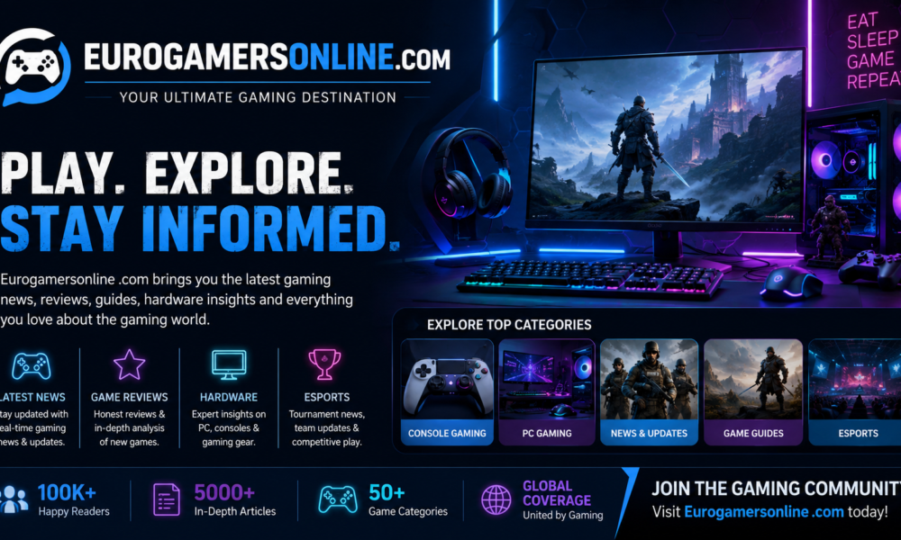 eurogamersonline .com: Exploring a Growing Hub for Modern Gamers