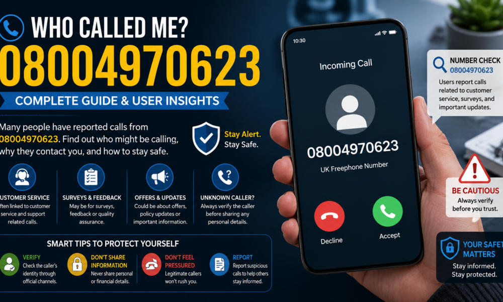 08004970623 Calls Explained: Safety, Purpose and Insights