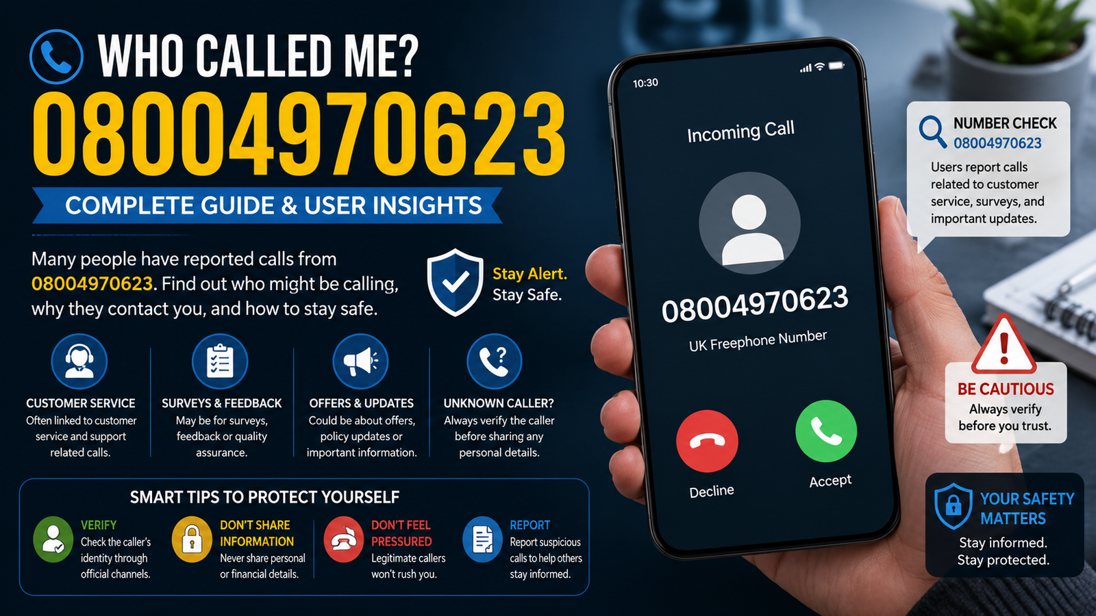 08004970623 Calls Explained: Safety, Purpose and Insights