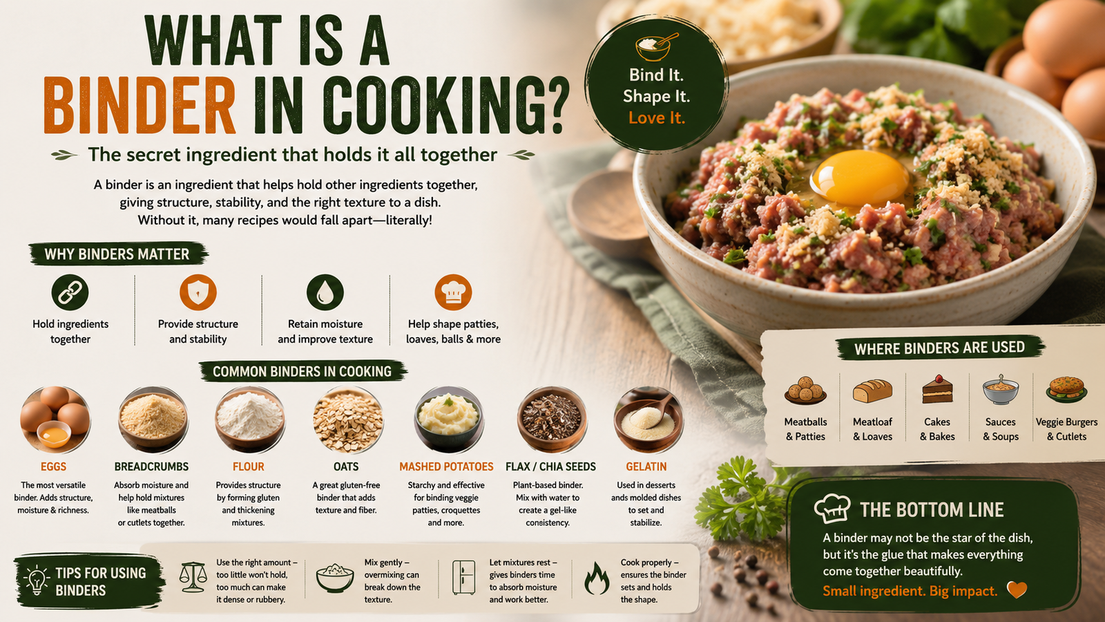 What Is a Binder in Cooking? The Hidden Key to Perfect Texture