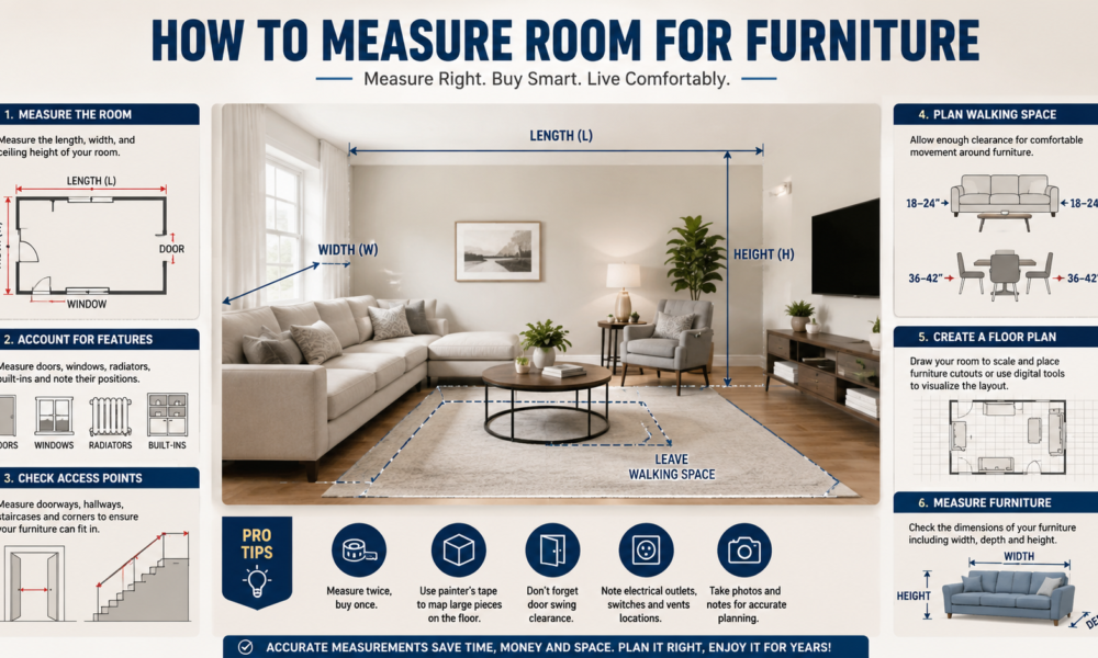 how to measure room for furniture: Smart Space Planning Guide