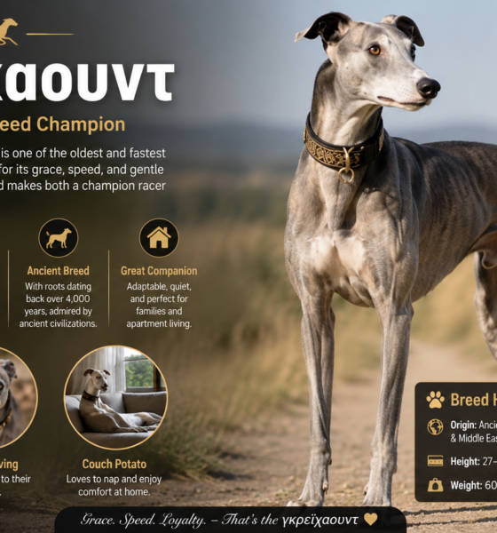 γκρεϊχαουντ: The Elegant Speed Champion of the Canine World