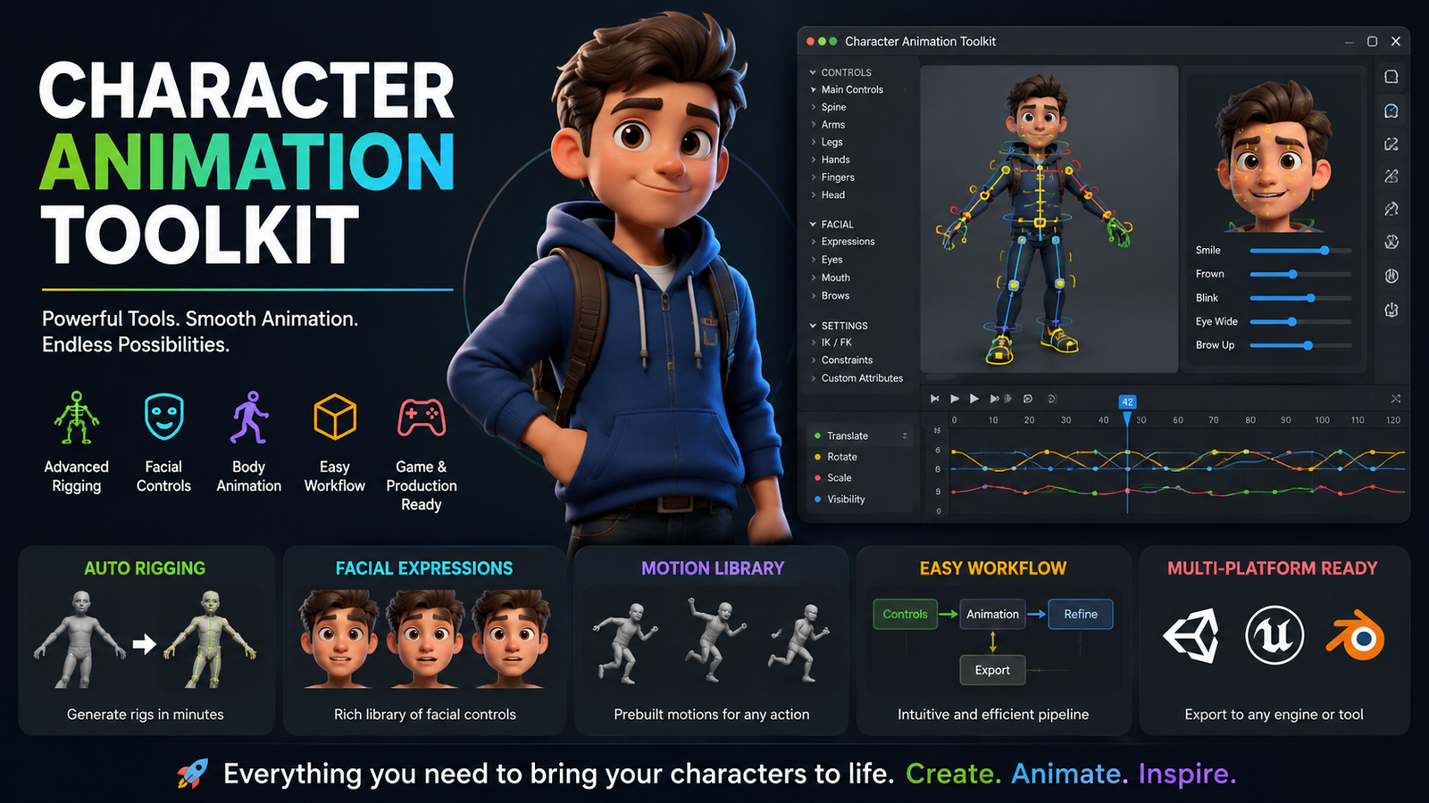character animation toolkit Transforming Ideas Into Motion