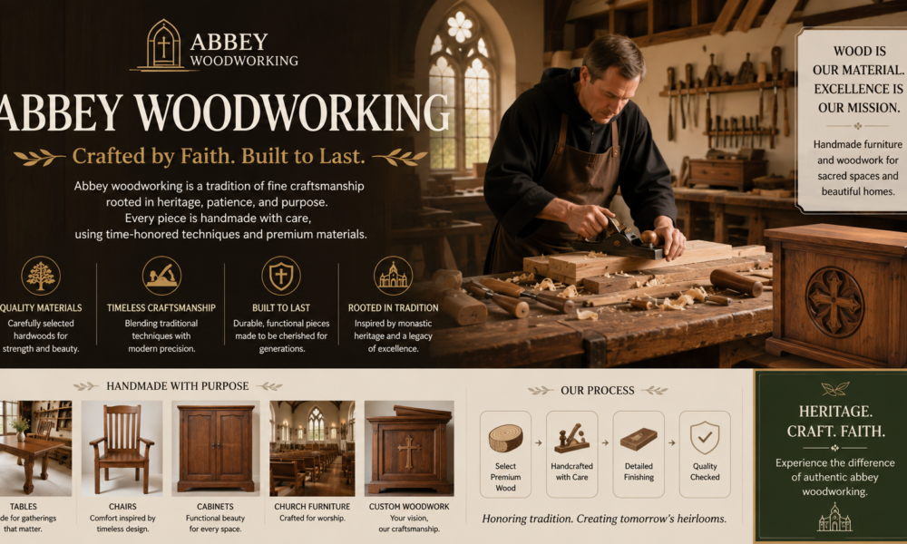 Abbey Woodworking: Where Craftsmanship Meets Sacred Tradition
