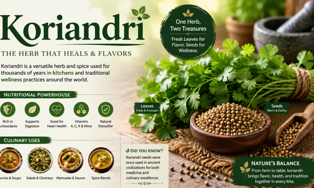 Koriandri: The Remarkable Herb Connecting Flavor and Wellness