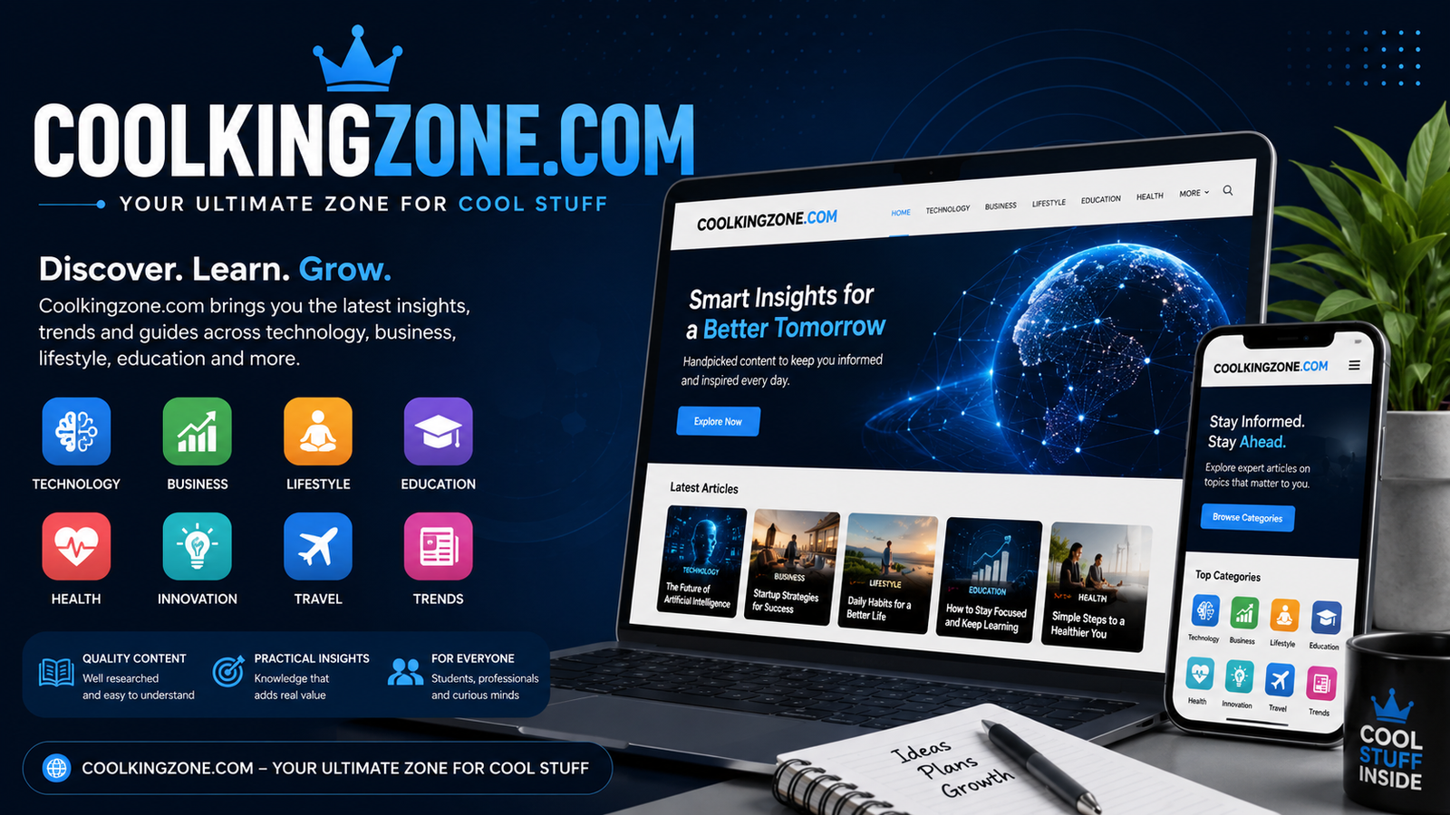 coolkingzone com: A Modern Knowledge Platform for Curious Minds