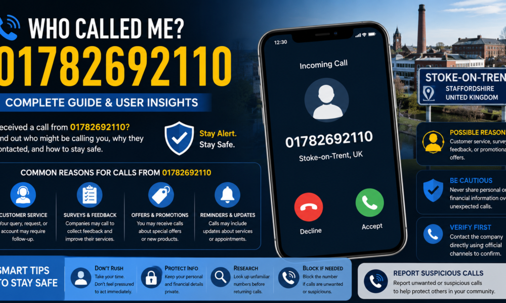 01782692110 Revealed: Understanding Calls and Staying Safe