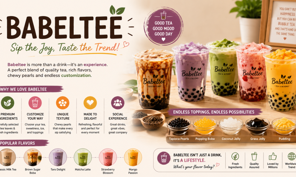 babeltee: How a Tea Trend Became a Global Flavor Movement