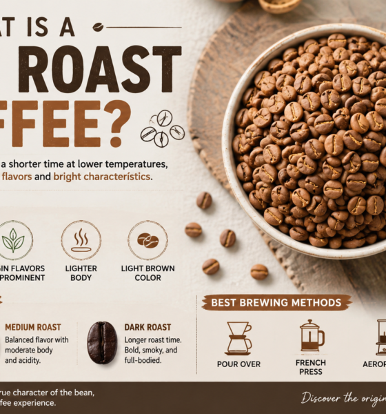 What is a light roast coffee and Its Bright Flavor Story