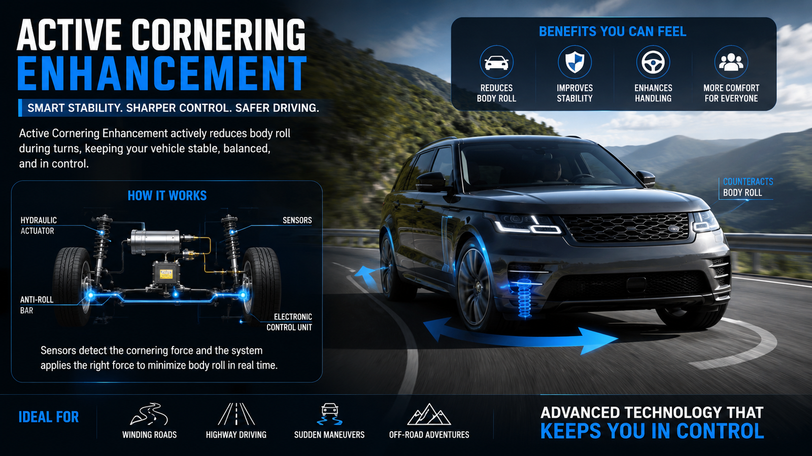 Active Cornering Enhancement: The Technology Behind Stable Turns
