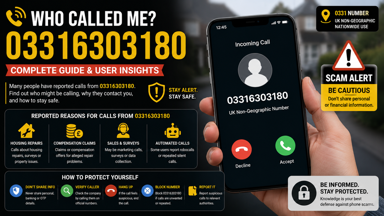 03316303180 Reports Uncovered: Calls, Risks and Consumer Guide