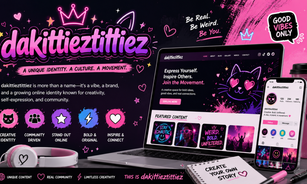 dakittieztittiez: The Internet Identity Turning Attention Into Culture