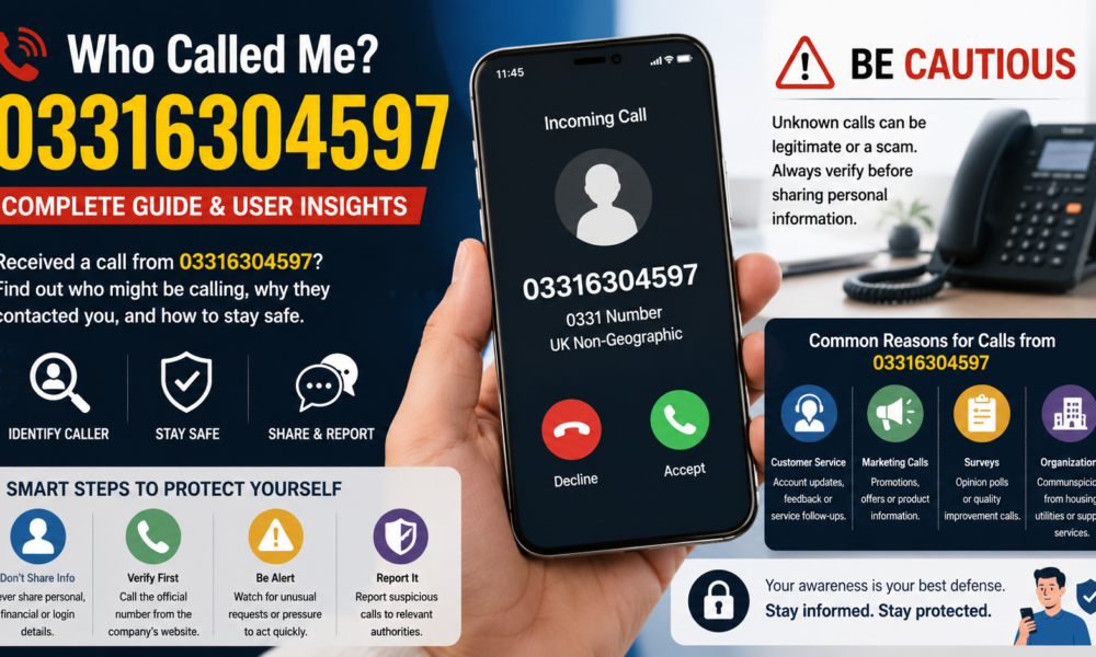 03316304597 Calls Explained: Reports, Risks and User Concerns