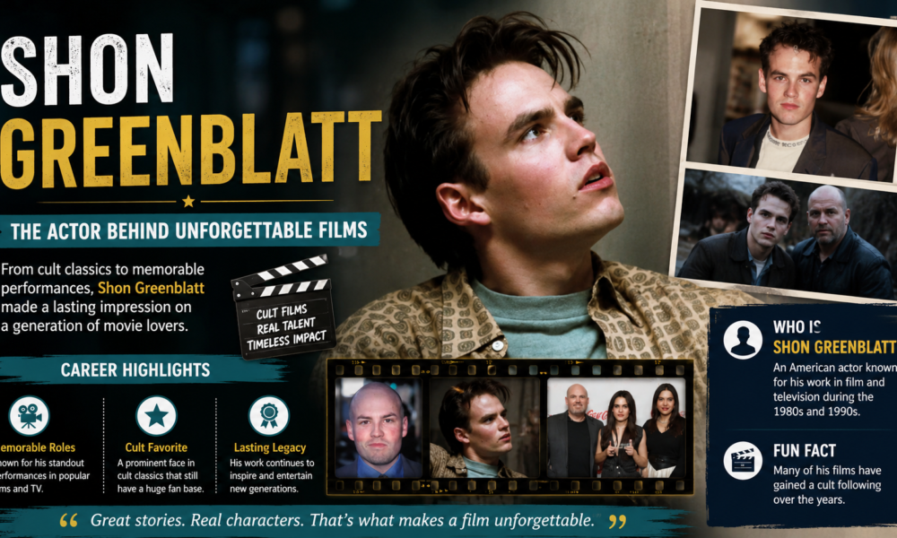 shon greenblatt and the Enduring Legacy of a Cult Film Star