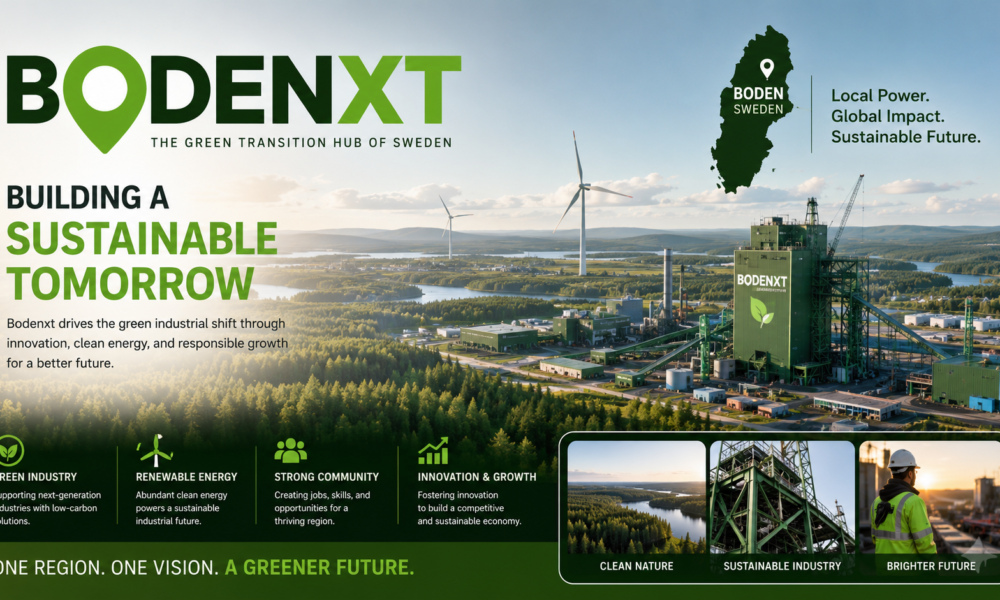 bodenxt: Sweden’s Bold Vision for a Green Industrial Future